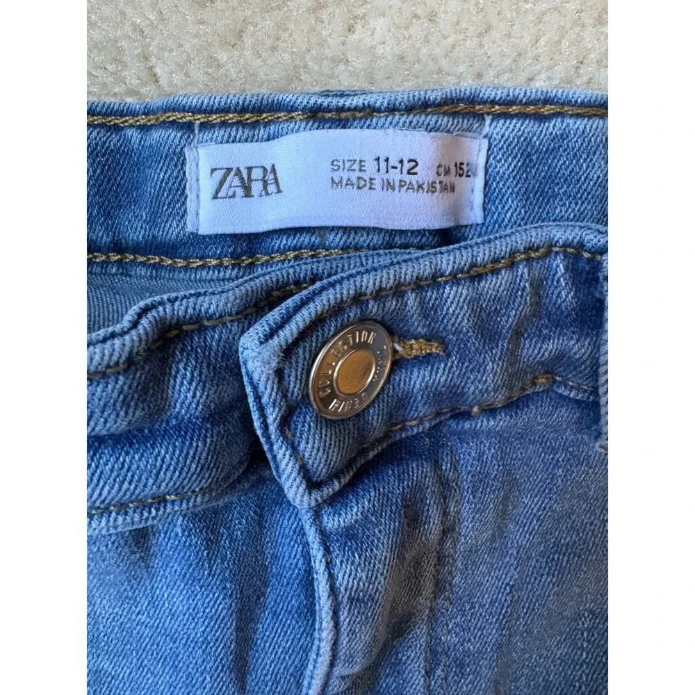 4 Piece Girls Size 12 Bundle Gap Juicy Couture Zara Leggings JoggersJeans Short